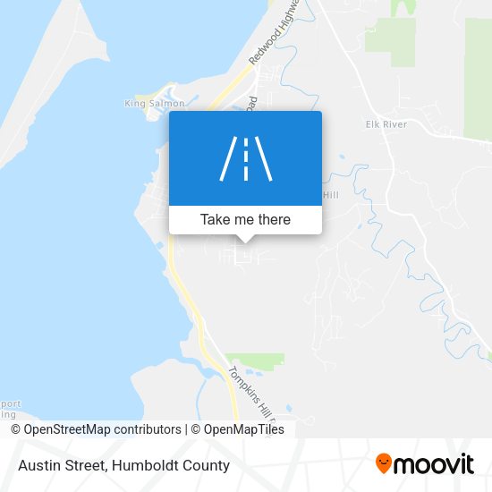 Mapa de Austin Street