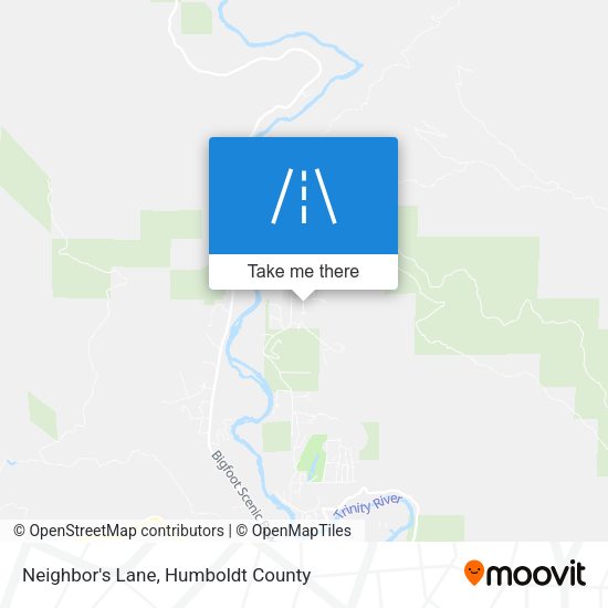 Neighbor's Lane map