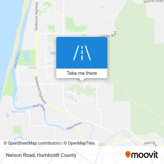 Nelson Road map