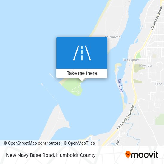Mapa de New Navy Base Road