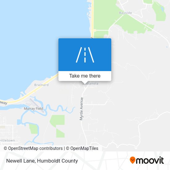 Newell Lane map