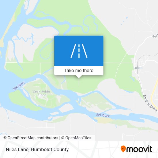 Niles Lane map