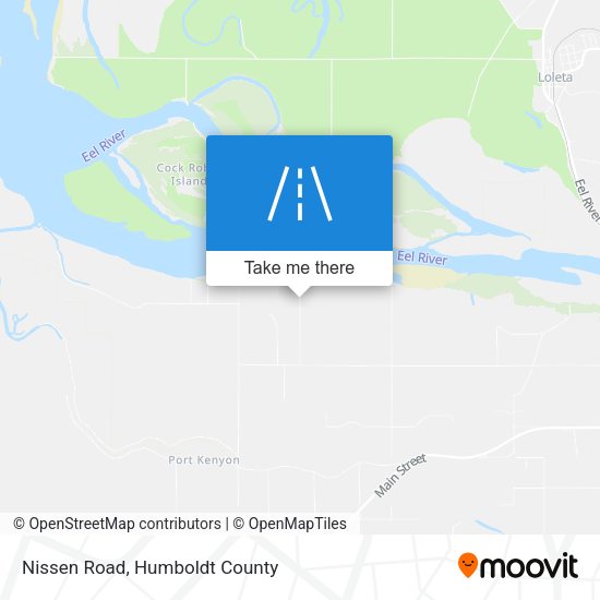 Mapa de Nissen Road