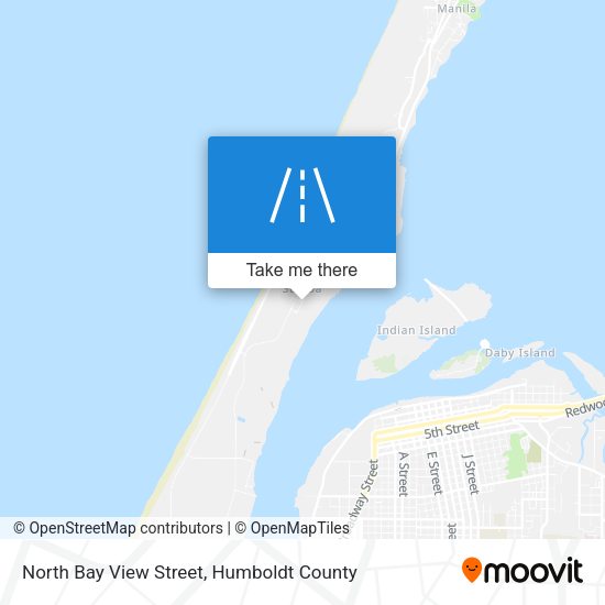 North Bay View Street map