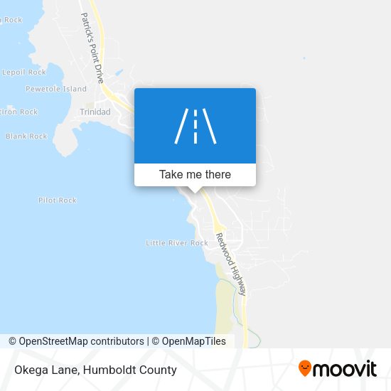 Mapa de Okega Lane