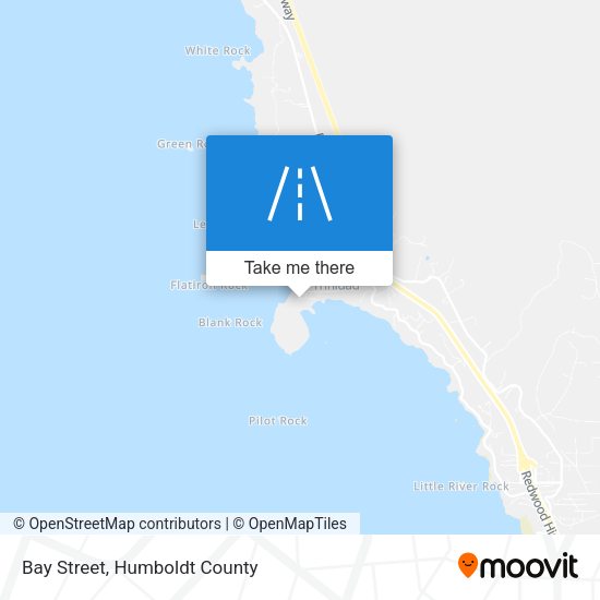 Mapa de Bay Street