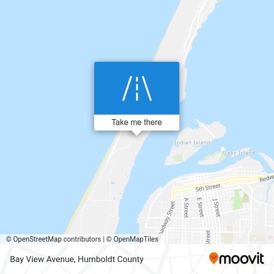 Bay View Avenue map