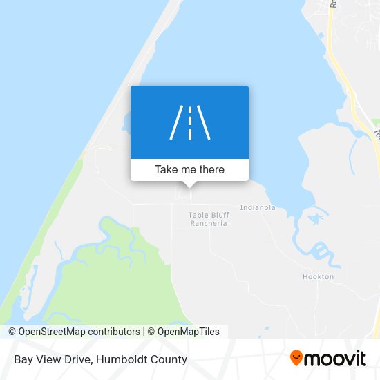 Bay View Drive map