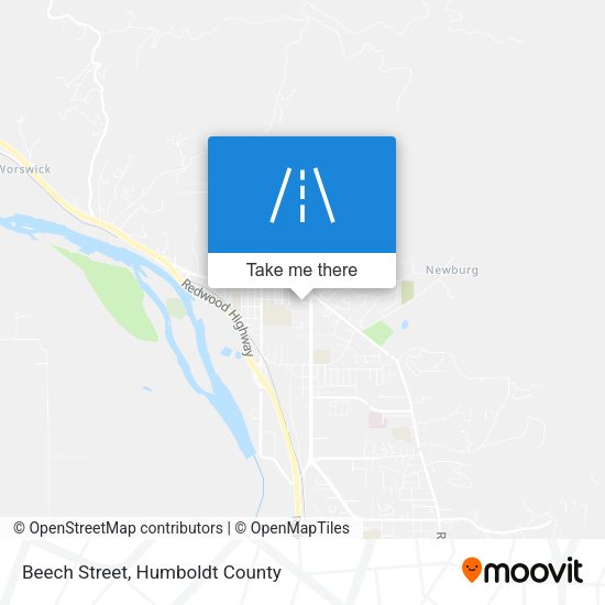 Beech Street map
