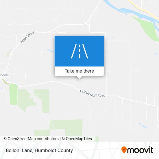 Belloni Lane map