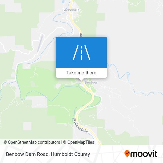 Mapa de Benbow Dam Road