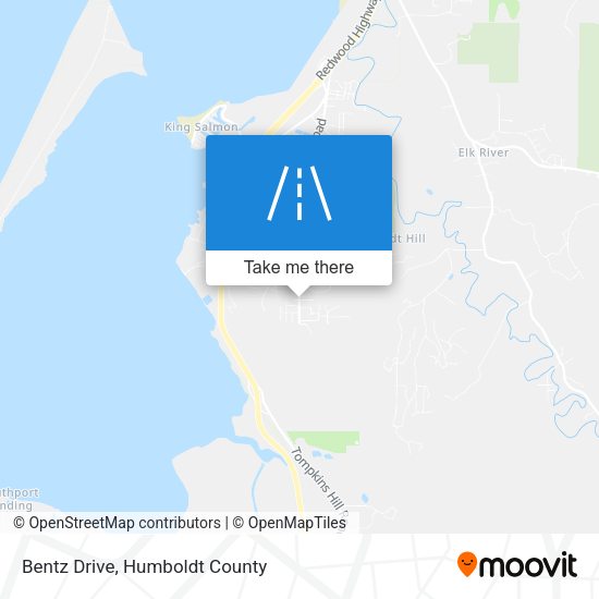 Mapa de Bentz Drive