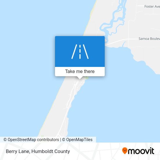 Berry Lane map