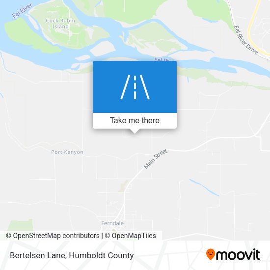 Mapa de Bertelsen Lane