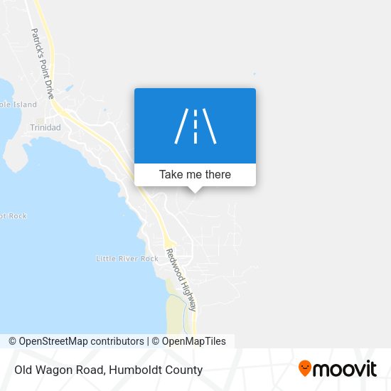 Old Wagon Road map