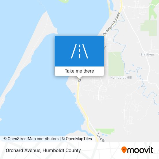 Orchard Avenue map
