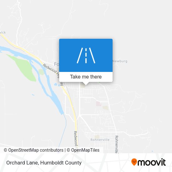 Mapa de Orchard Lane