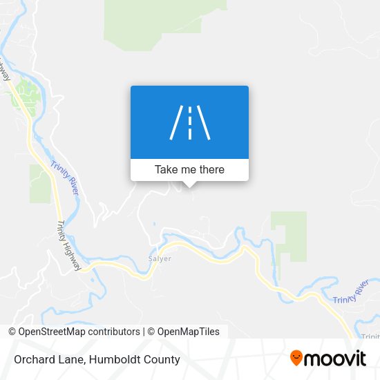 Orchard Lane map