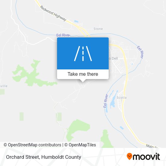 Mapa de Orchard Street