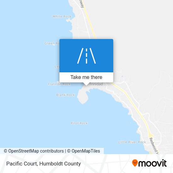 Pacific Court map