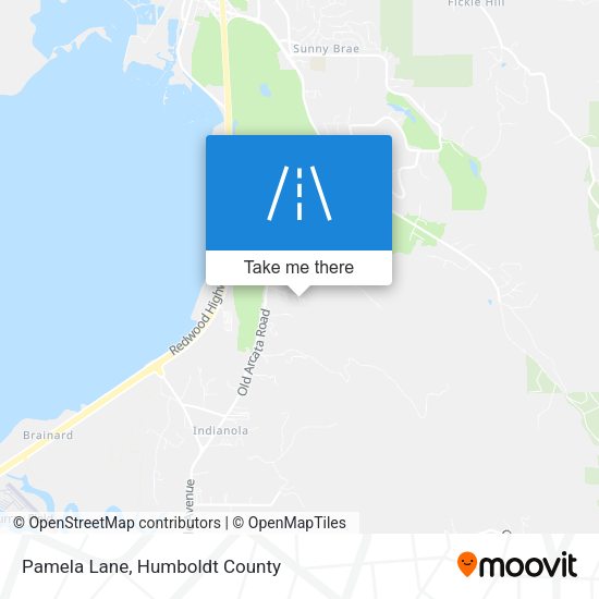 Mapa de Pamela Lane