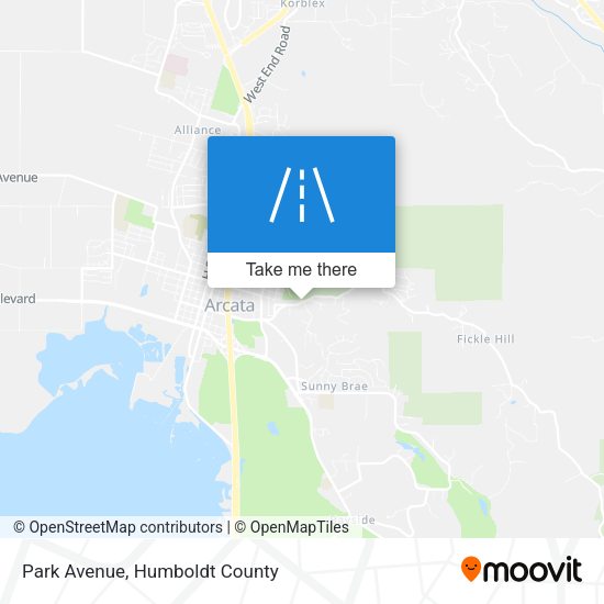 Park Avenue map