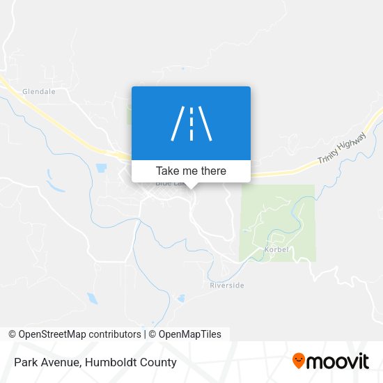 Park Avenue map
