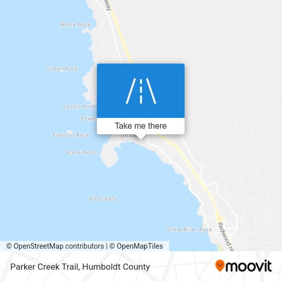 Parker Creek Trail map
