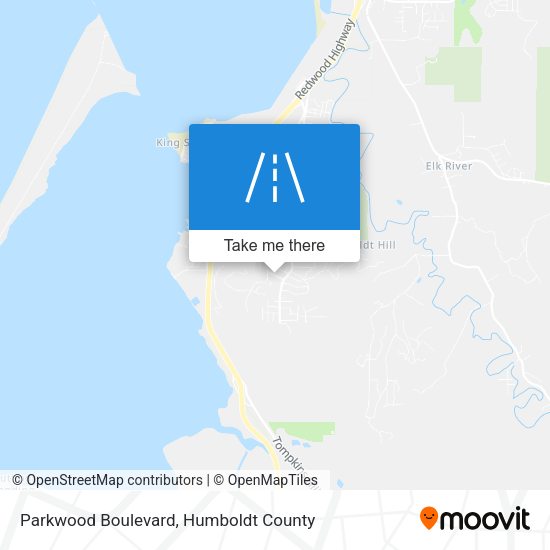 Mapa de Parkwood Boulevard