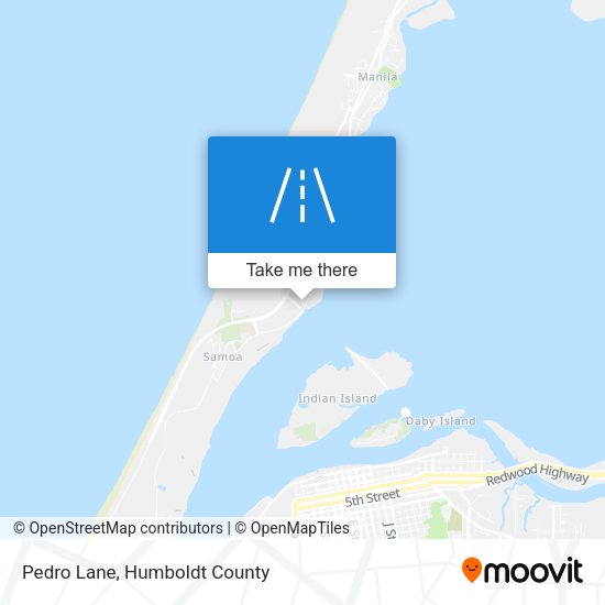 Mapa de Pedro Lane