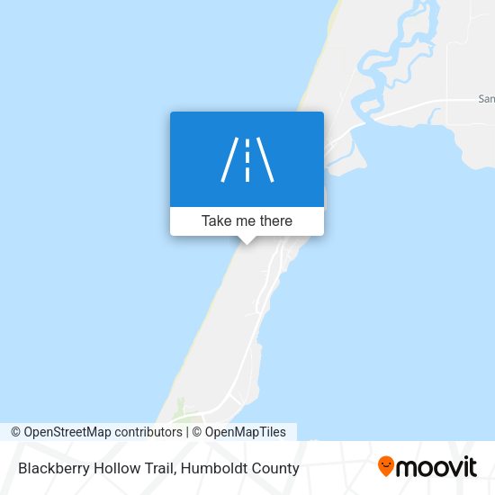 Mapa de Blackberry Hollow Trail