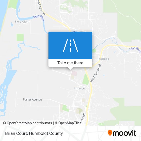 Mapa de Brian Court
