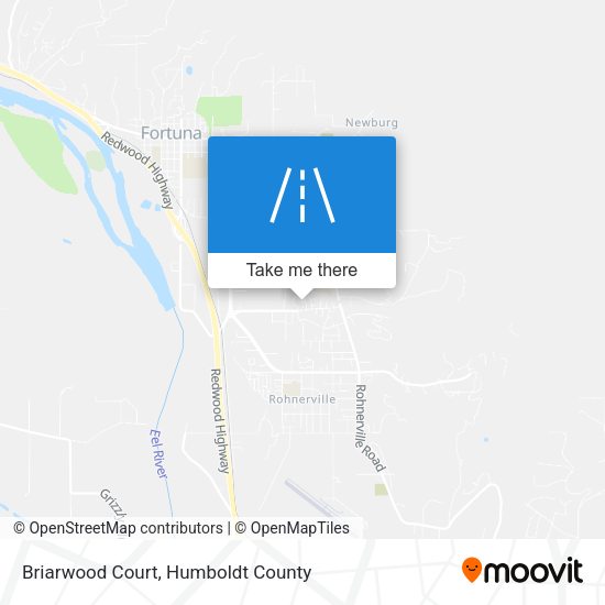 Briarwood Court map