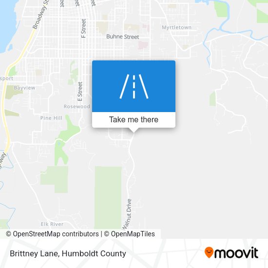 Brittney Lane map