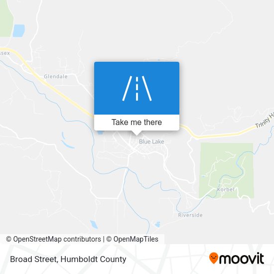 Broad Street map