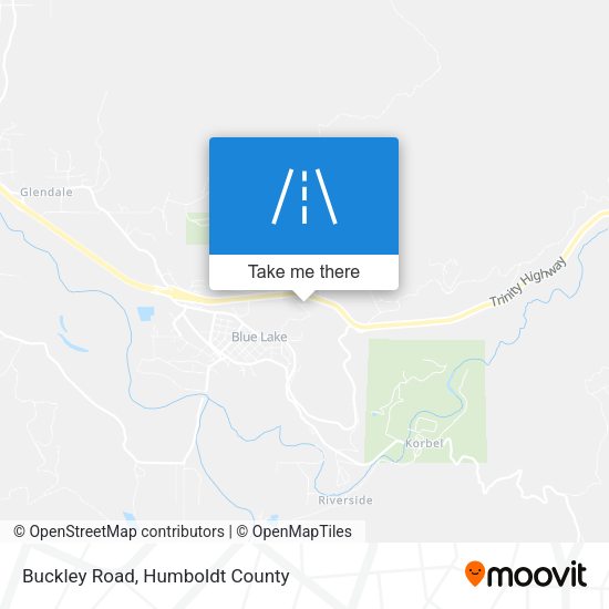 Mapa de Buckley Road
