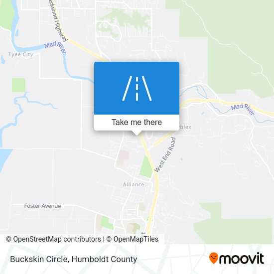 Buckskin Circle map
