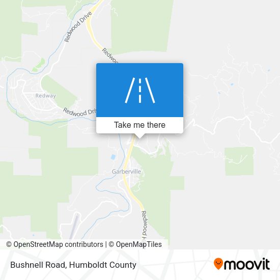 Bushnell Road map