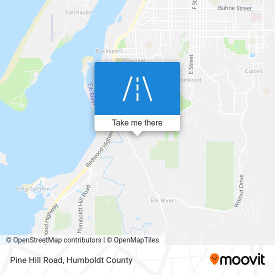 Mapa de Pine Hill Road