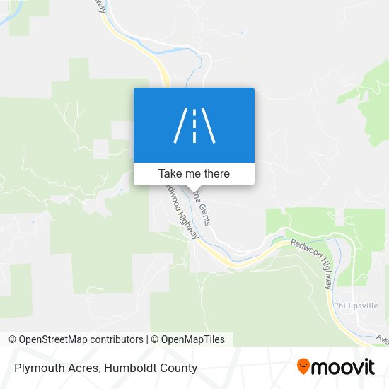 Plymouth Acres map