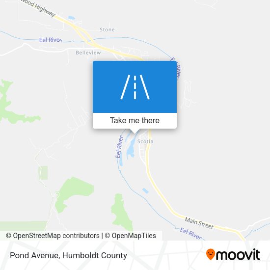 Mapa de Pond Avenue