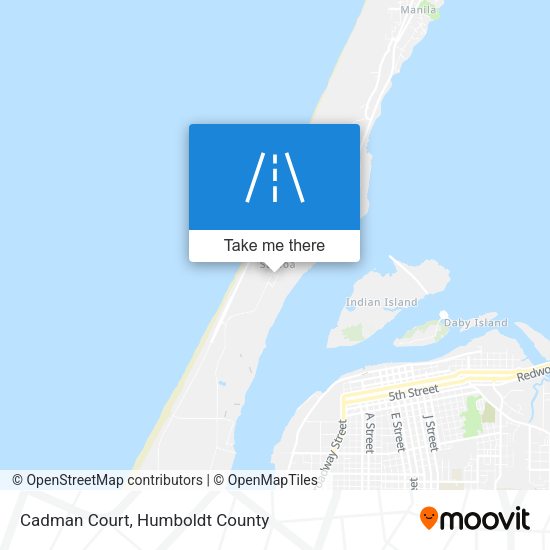 Cadman Court map