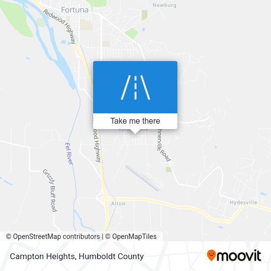 Mapa de Campton Heights