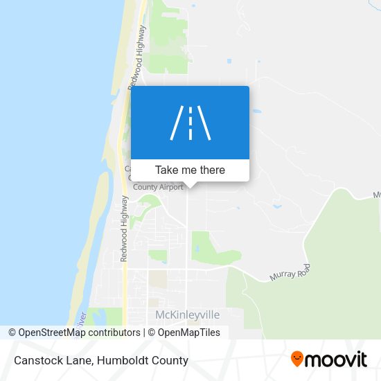 Canstock Lane map