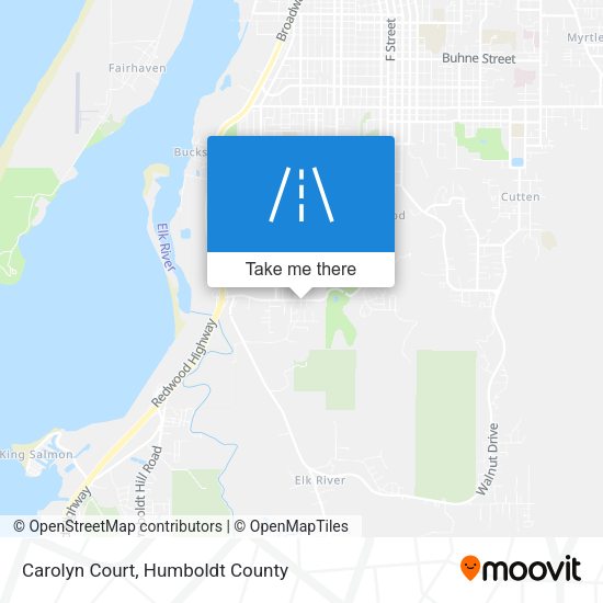 Carolyn Court map