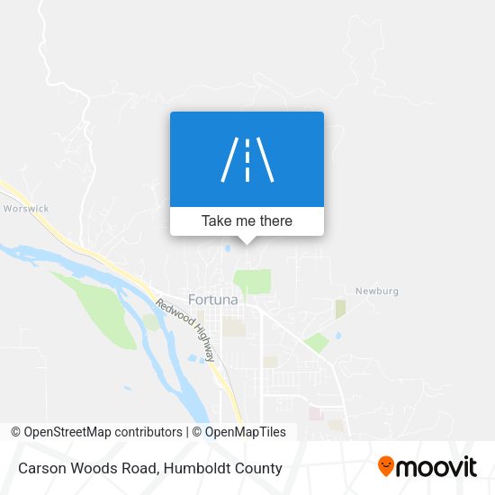 Mapa de Carson Woods Road