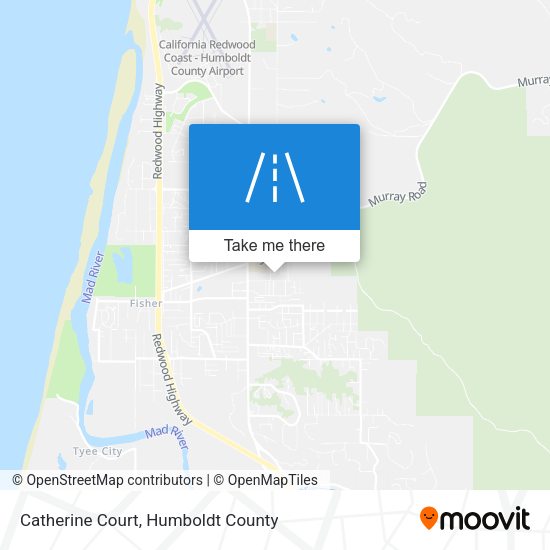 Catherine Court map
