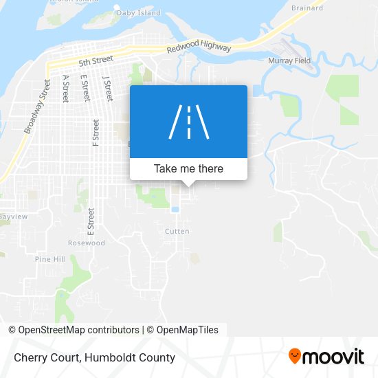 Cherry Court map