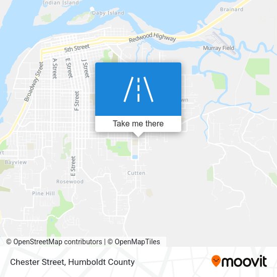 Chester Street map