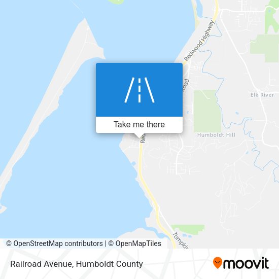 Railroad Avenue map
